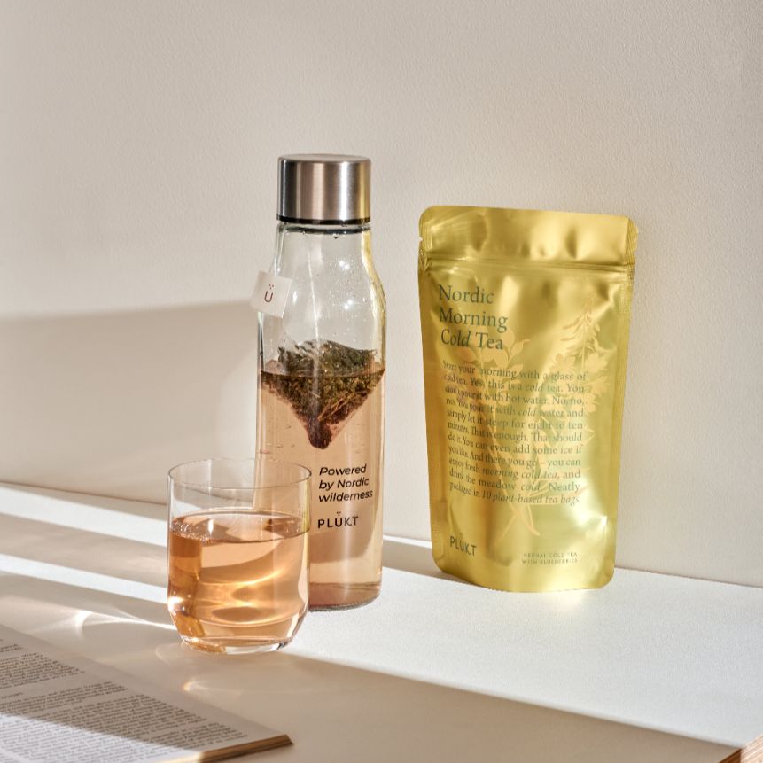 Cold brew bio bosbessenthee