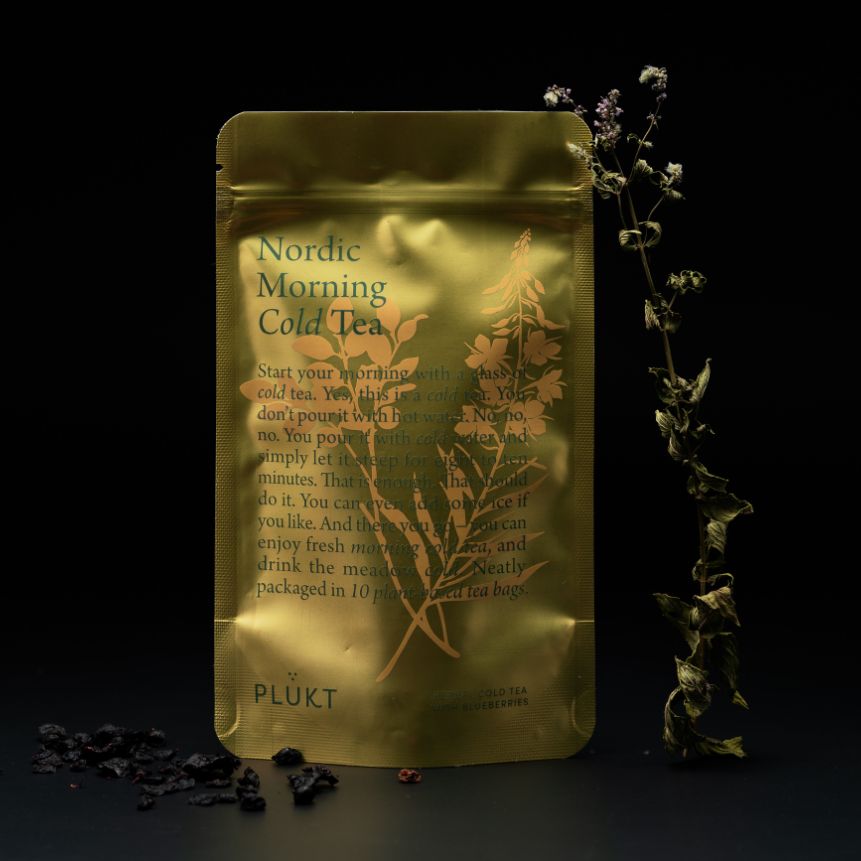 Cold brew bio bosbessenthee