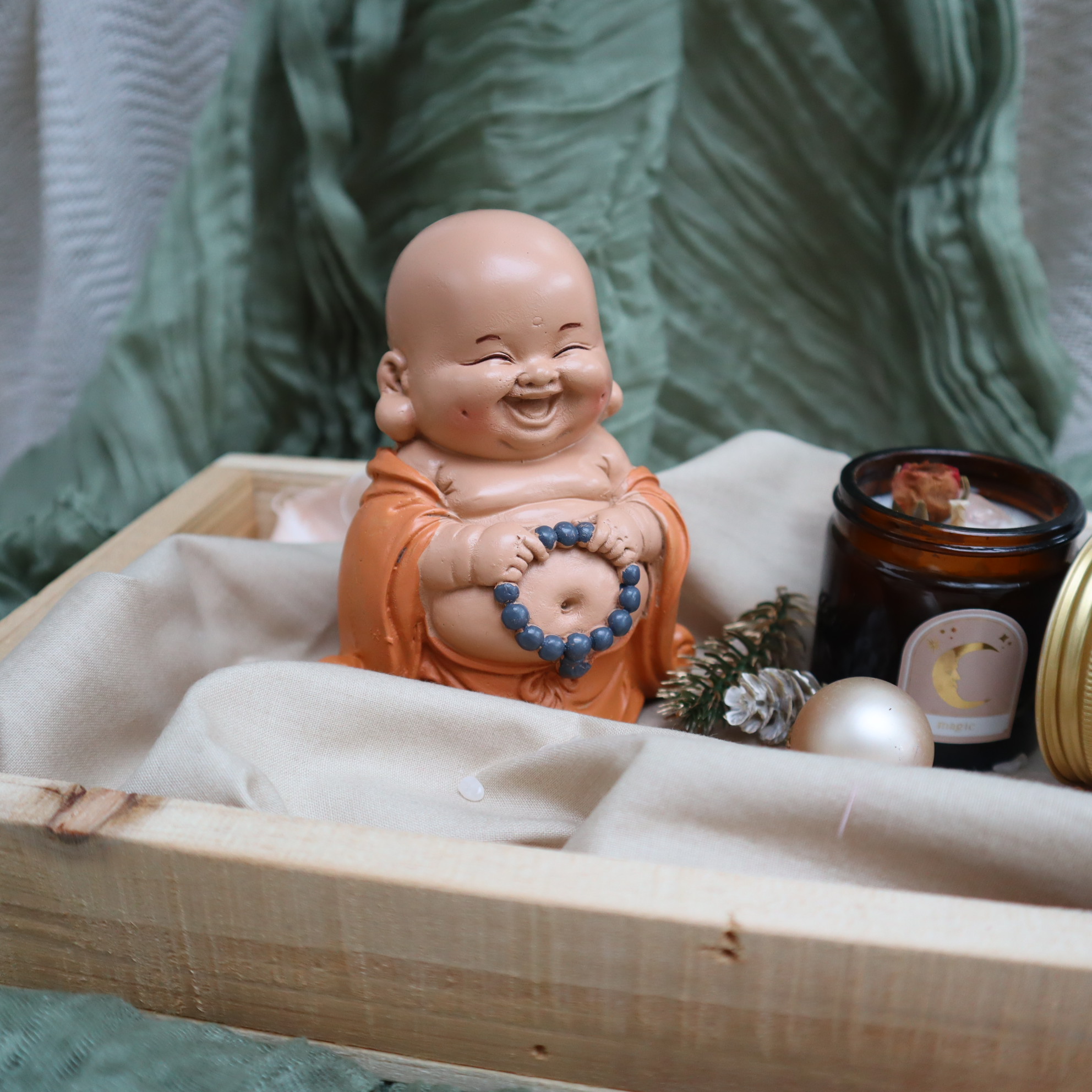 Giftset lachende Bouddha Giftset lachende Bouddha