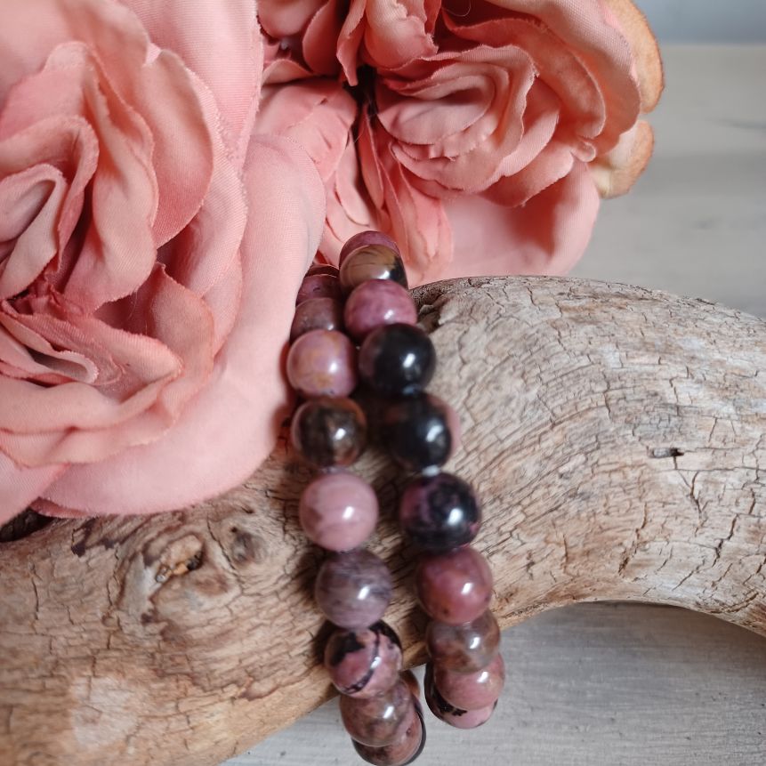 Rhodoniet armband