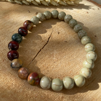 Armband Howlite 
