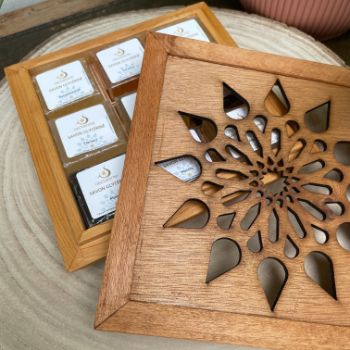Giftset 9 zepen met luxe Kist