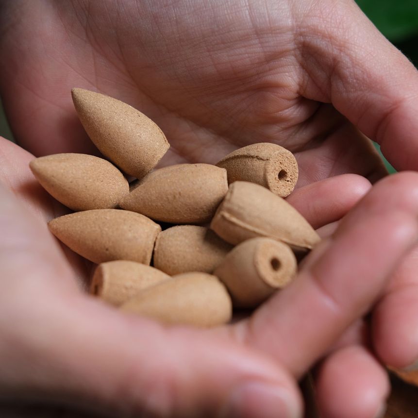 Wierookkegels Sandelwood