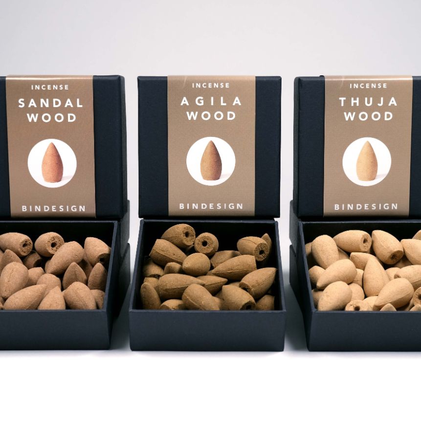 Wierookkegels Sandelwood