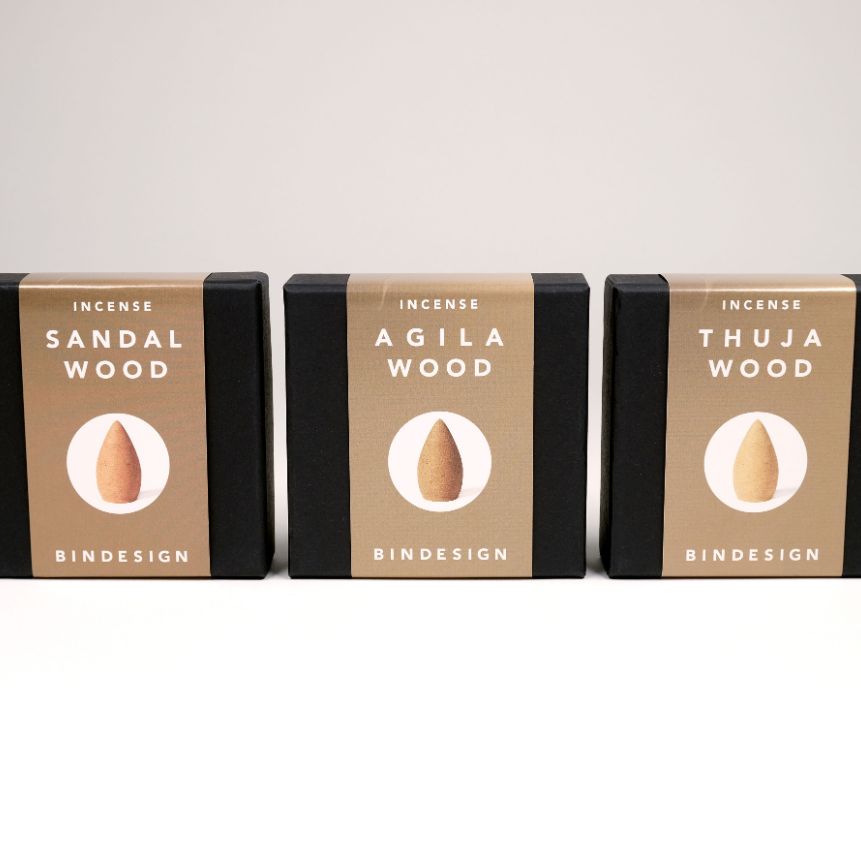 Wierookkegels Sandelwood