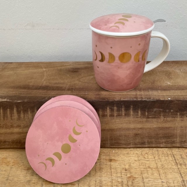 Giftbox Maanfasen Roze