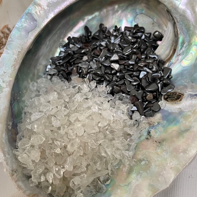 Mineralen oplaad/ontlaad set