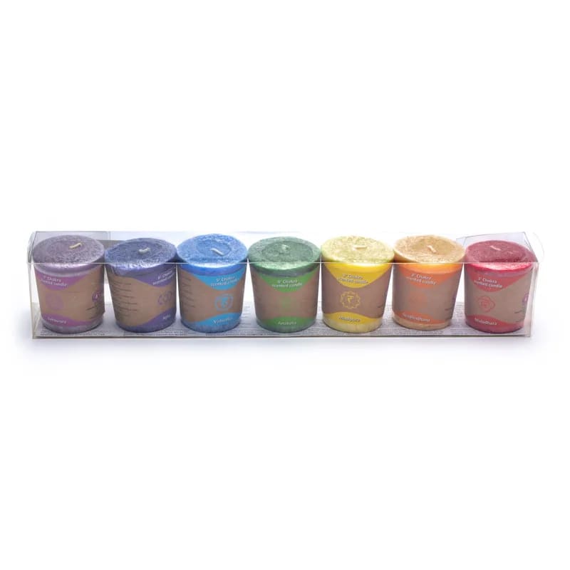 Geurkaarsjes 7 chakra Geurkaarsjes 7 chakra