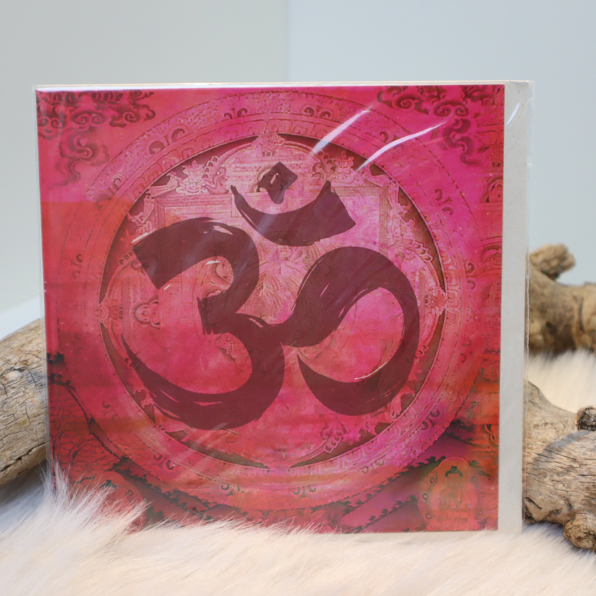 Postkaart met OHM teken Postkaart met OHM teken