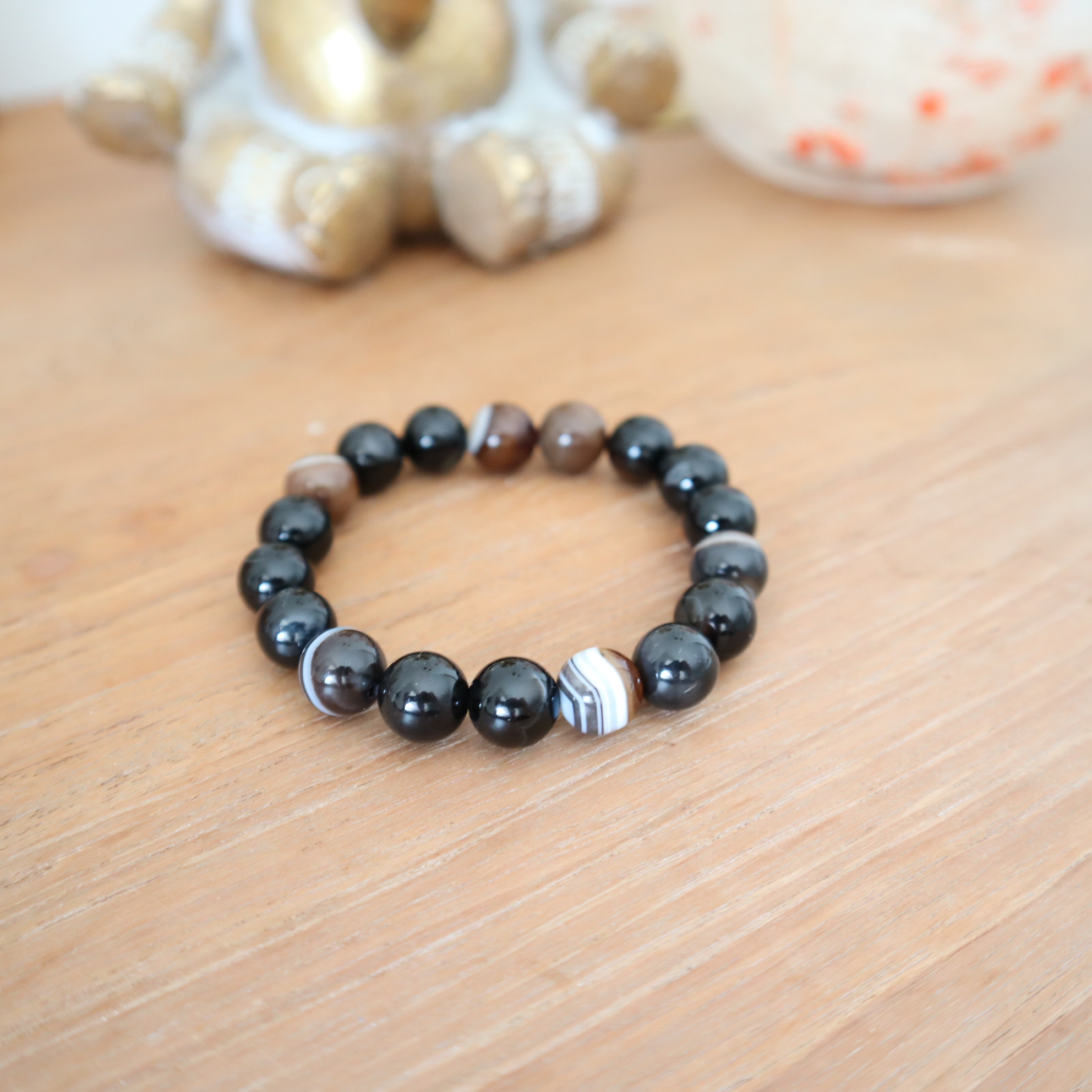 Armband Shiva oog agaat Armband Shiva oog agaat